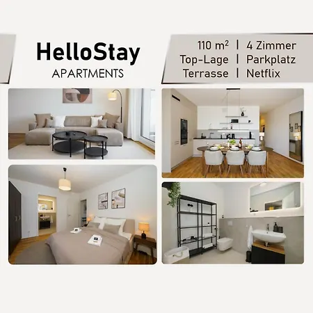Luxurioeses 4-zimmer-apt Im Japandi-stil I Top-lage I Familienfreundlich I Terrasse I Kueche I Netflix I Kostenloser Parkplatz I 110 M2 Appartement Eltville am Rhein